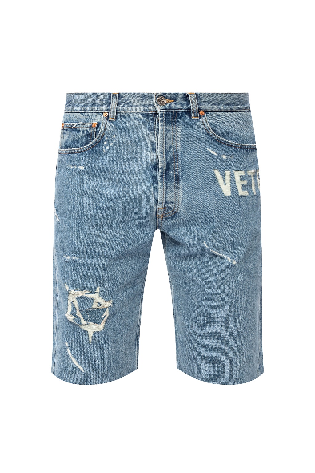 【Raucohouse】Alan raw edge bermuda denim pants Raucohouse】Alan raw edge bermuda denim pants (Raucohouse